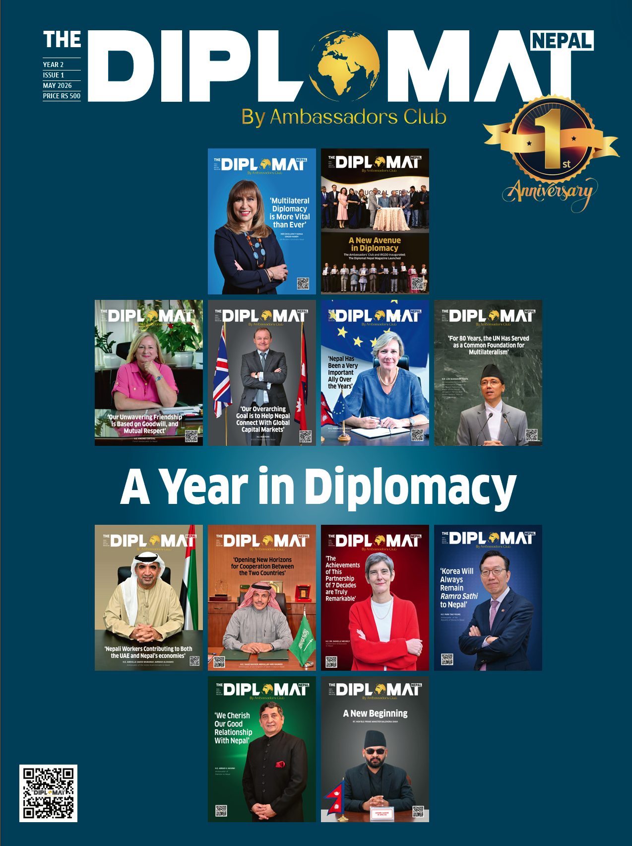 The Diplomat Nepal Issue-1 | Year 2 - Diplomat Nepal Foreign Affairs Magazine May 2026